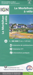 Le Morbihan à vélo - Carte IGN