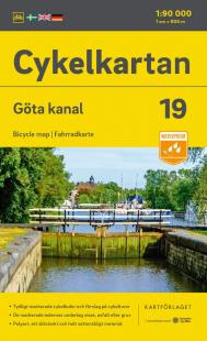 carte vélo Suède 19 canal de Götal