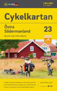 carte vélo Suède Södermanland est