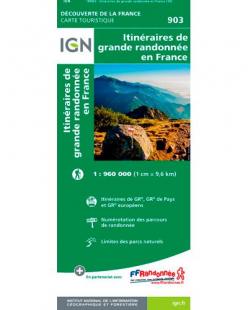Hiking itineraries in France