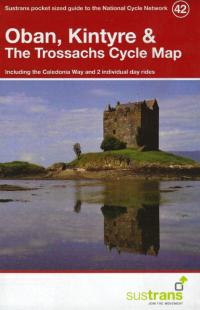 Oban, Kintyre & The Trossachs - cycle map n°42