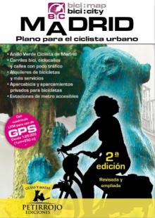 Cycle map Madrid Spain
