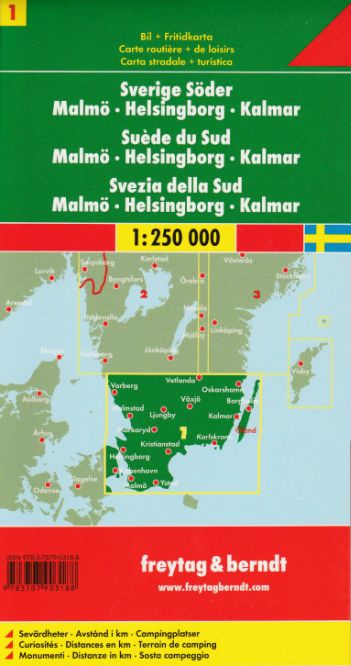 Sweden South map #1