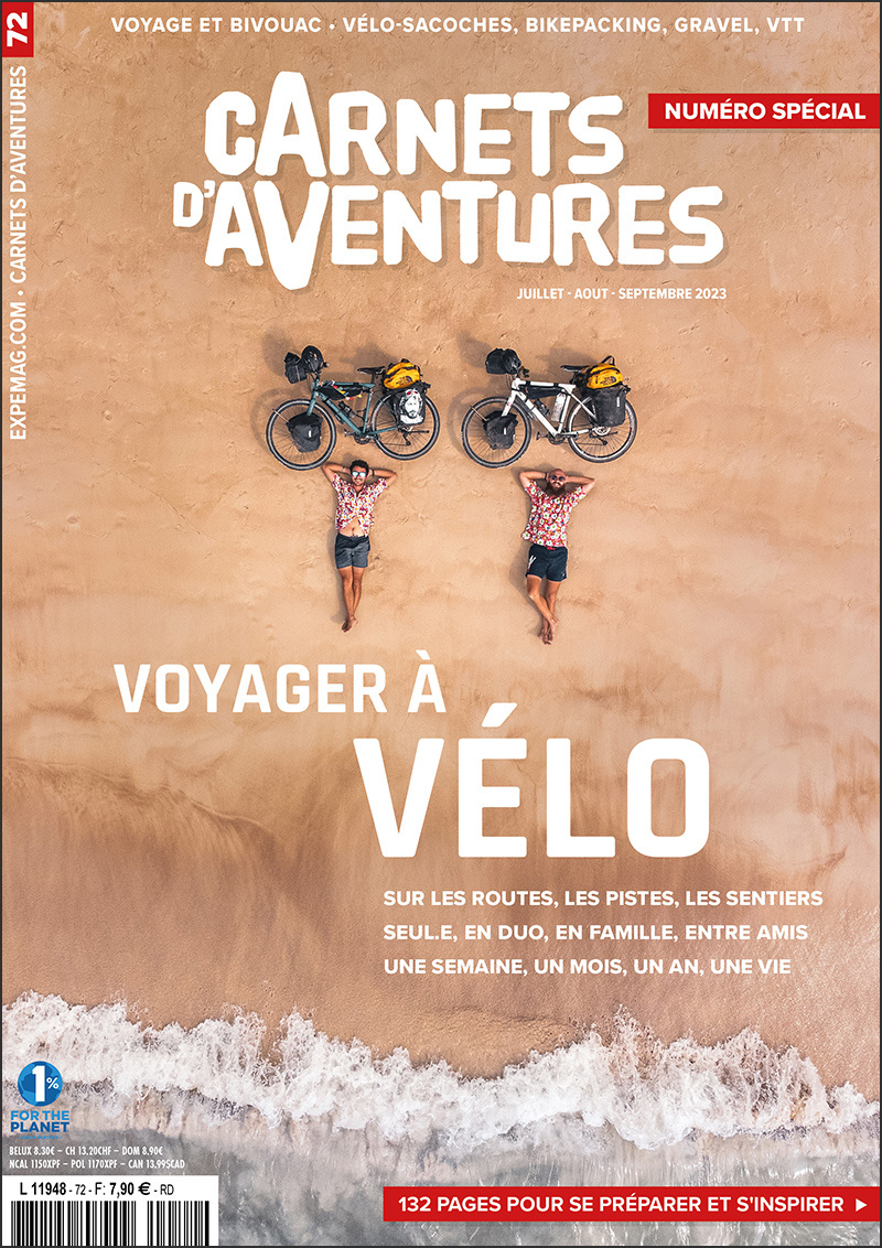 Carnets d'Aventures - Voyager à vélo - numéro spécial
