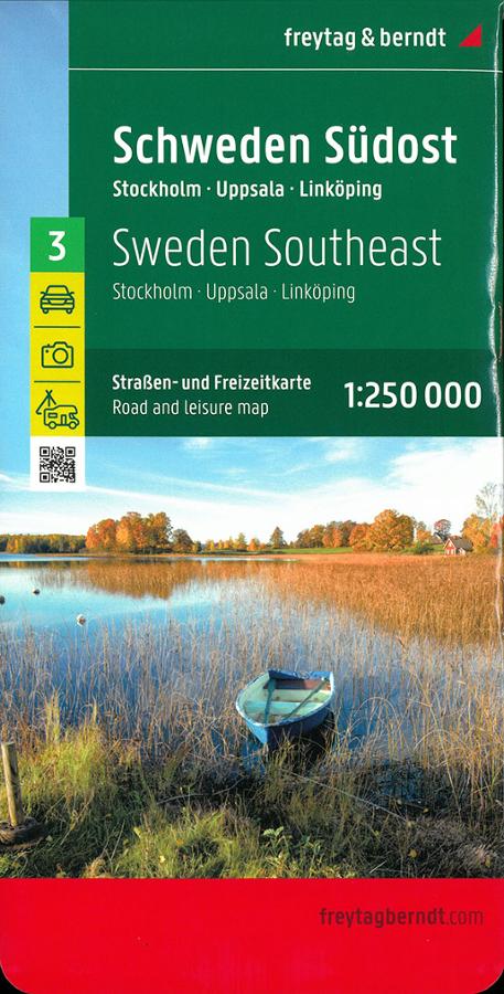 Carte Suède du Sud Est n°3