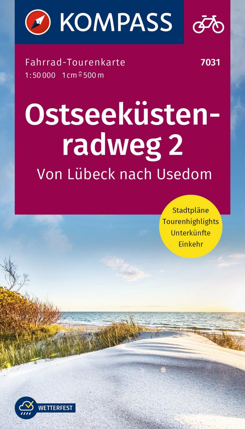 Ostseeküsten-radweg 2 - Piste cyclable de la mer Baltique entre Lübeck et Usedom