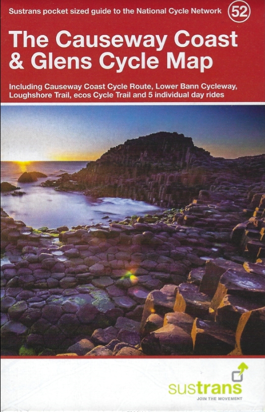 The Causeway Coast & Glens - cycle map n°52