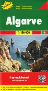Carte touristique Algarve