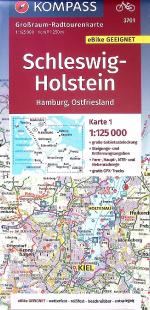 Cartes Schleswig-Holstein - Hamburg, Ostfriesland