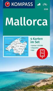 Mallorca - carte randonnée Kompass