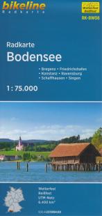 Carte Bodensee (Lac de Constance)